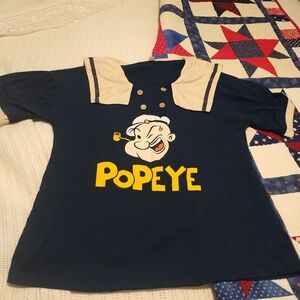 Popeye Navy Blue Kids Pajama Set
